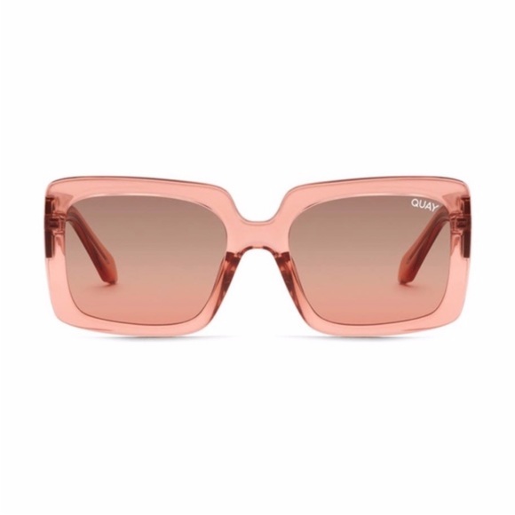 Quay Australia Accessories Quay Total Vibe Sunglasses In Milky
